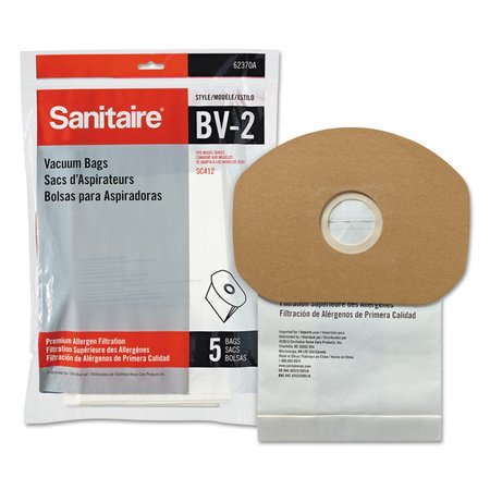 SANITAIRE Disposable Dust Bags for Sanitaire Commercial Backpack Vacuum, PK50 62370A-10